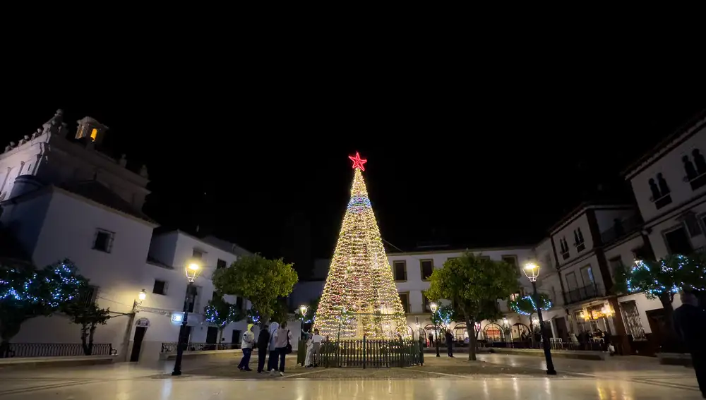 Luces de Navidad en Estepa