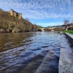 Río Tera en Puebla de Sanabria (Zamora)