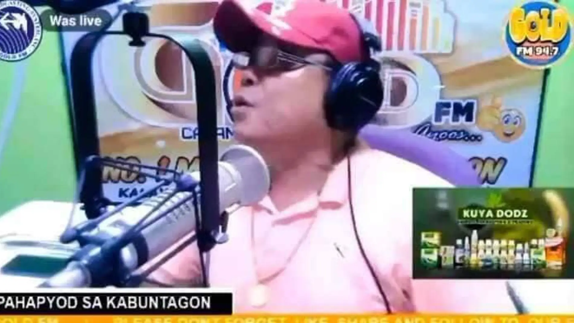 Juan Jumalon, periodista filipino asesinado en mitad de una retransmisión en directo