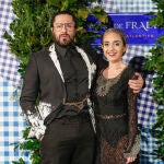 Rafael Amargo y Luciana Bongianino durante el acto Mar de Frade en Madrid.
