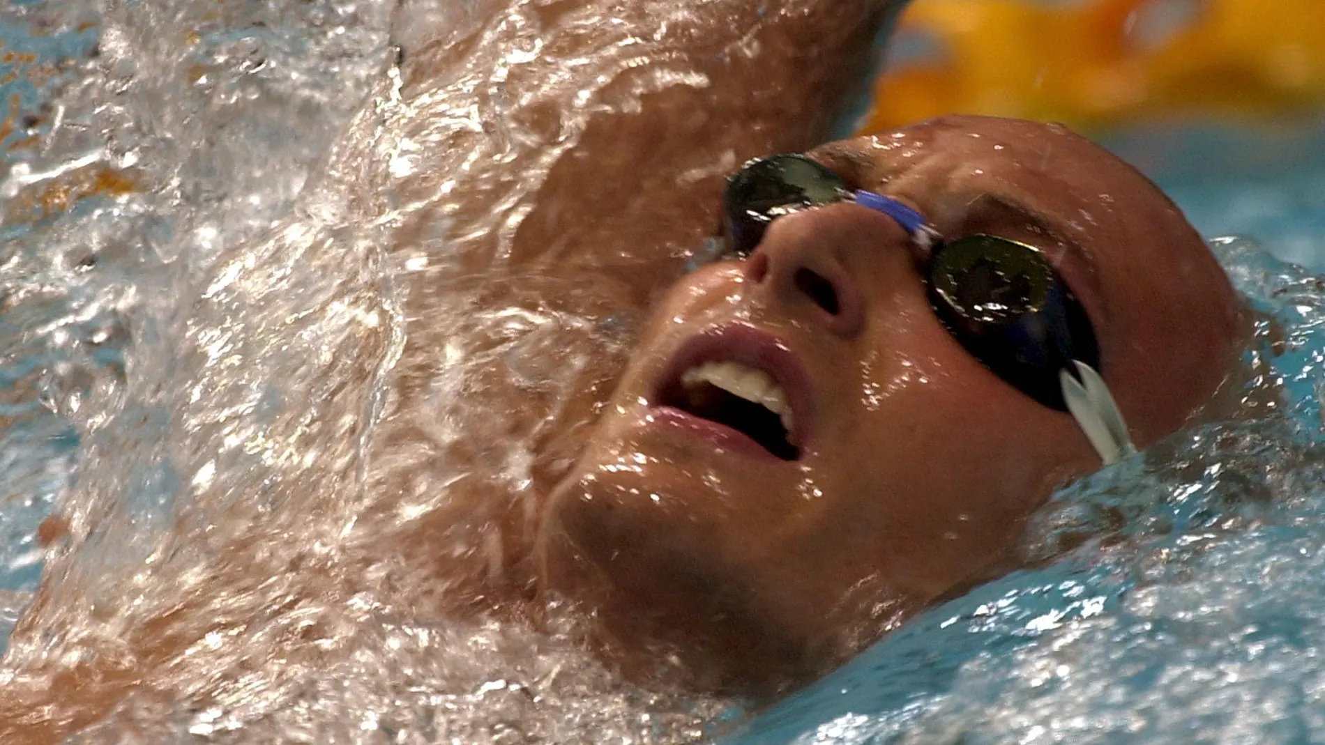 Frederik Hviid, en las pruebas de clasificación de los 400 libres en los Juegos de Sídney