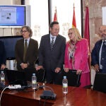 Eduardo Diego, María García Fonseca, Álvaro García, Santiago Mena y Avelino Fierro