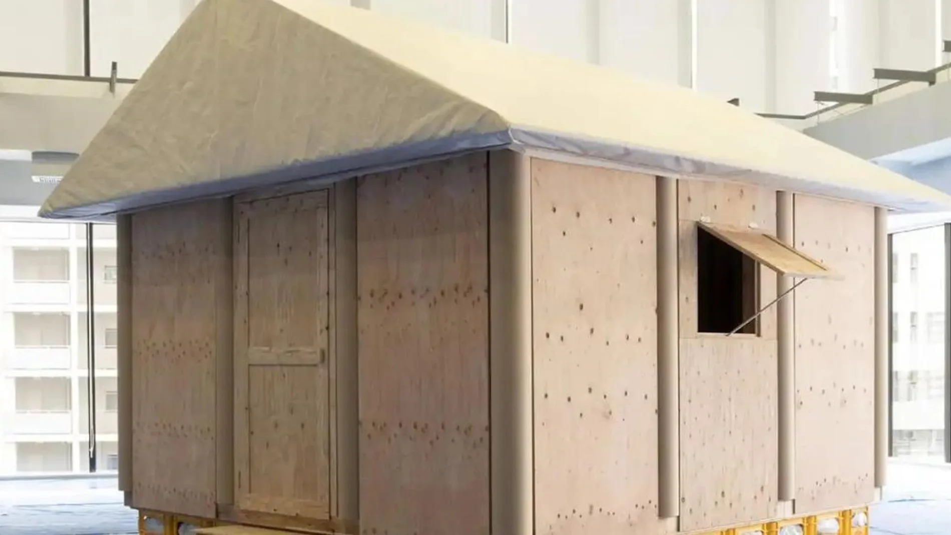 Una de las casas de papel