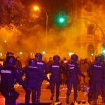 Protestas contra los la amnistía en Madrid
