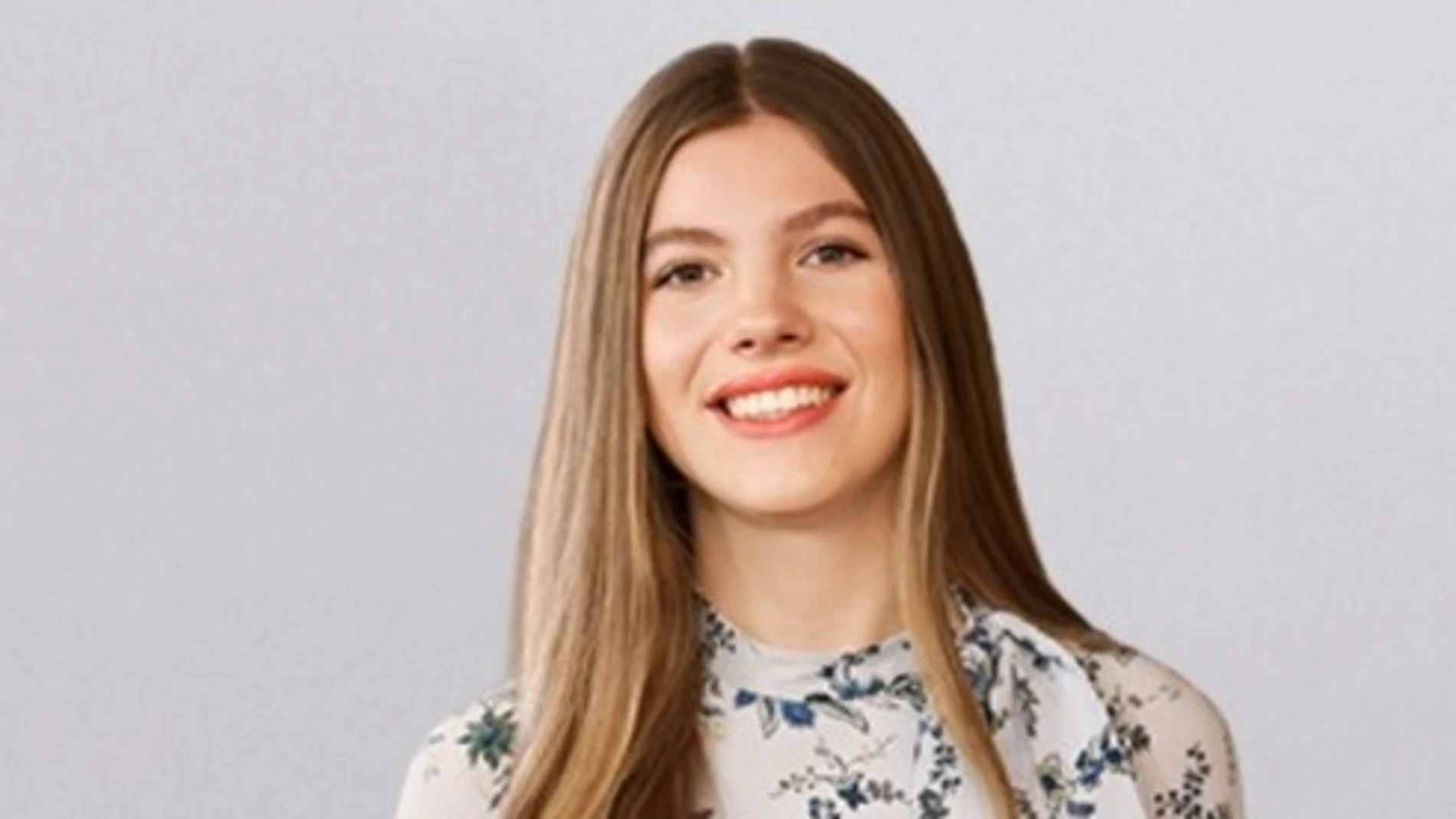 La imagen de la infanta Sofía en la web de Casa Real