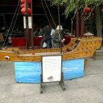 Una maqueta recrea el Nanhai