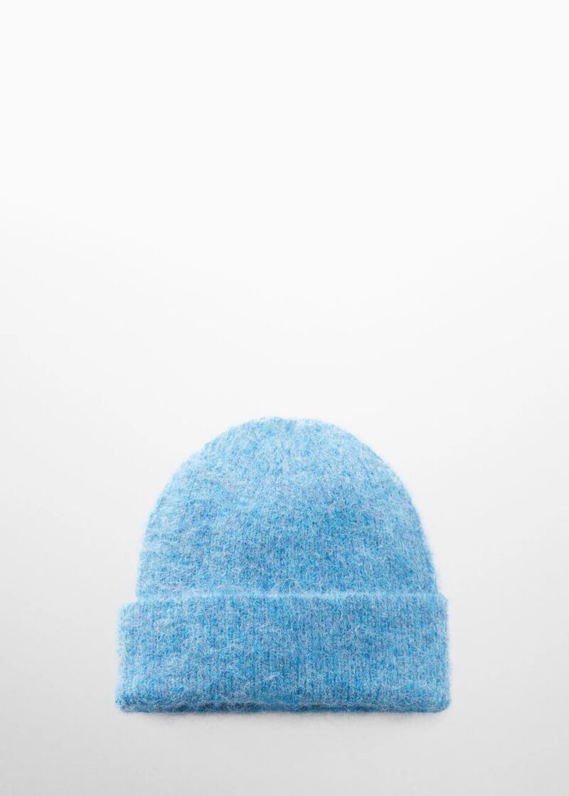 Gorro punto mezcla lana