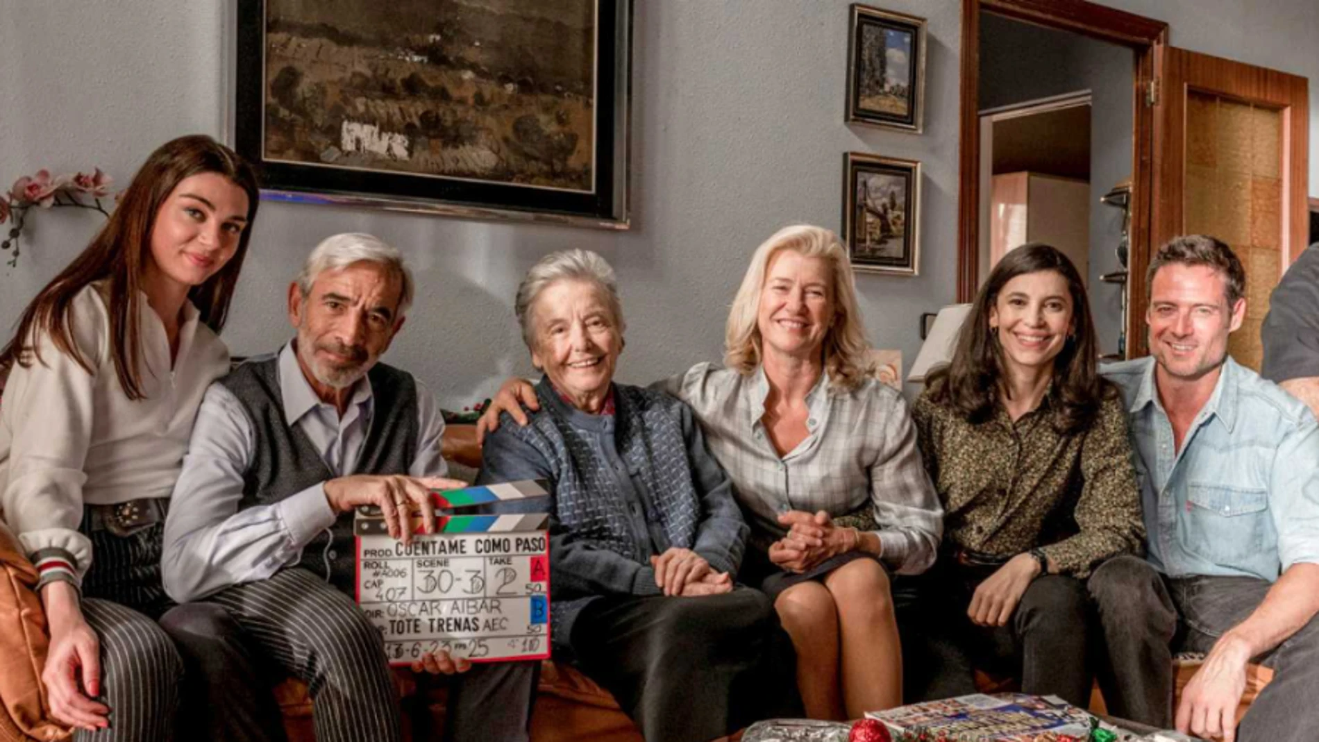 Parte del elenco de 'Cuéntame cómo pasó'