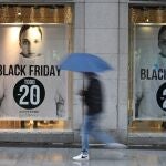 Black Friday en los comercios del centro de Madrid. 