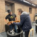 El Barrio y Ronnie Wood