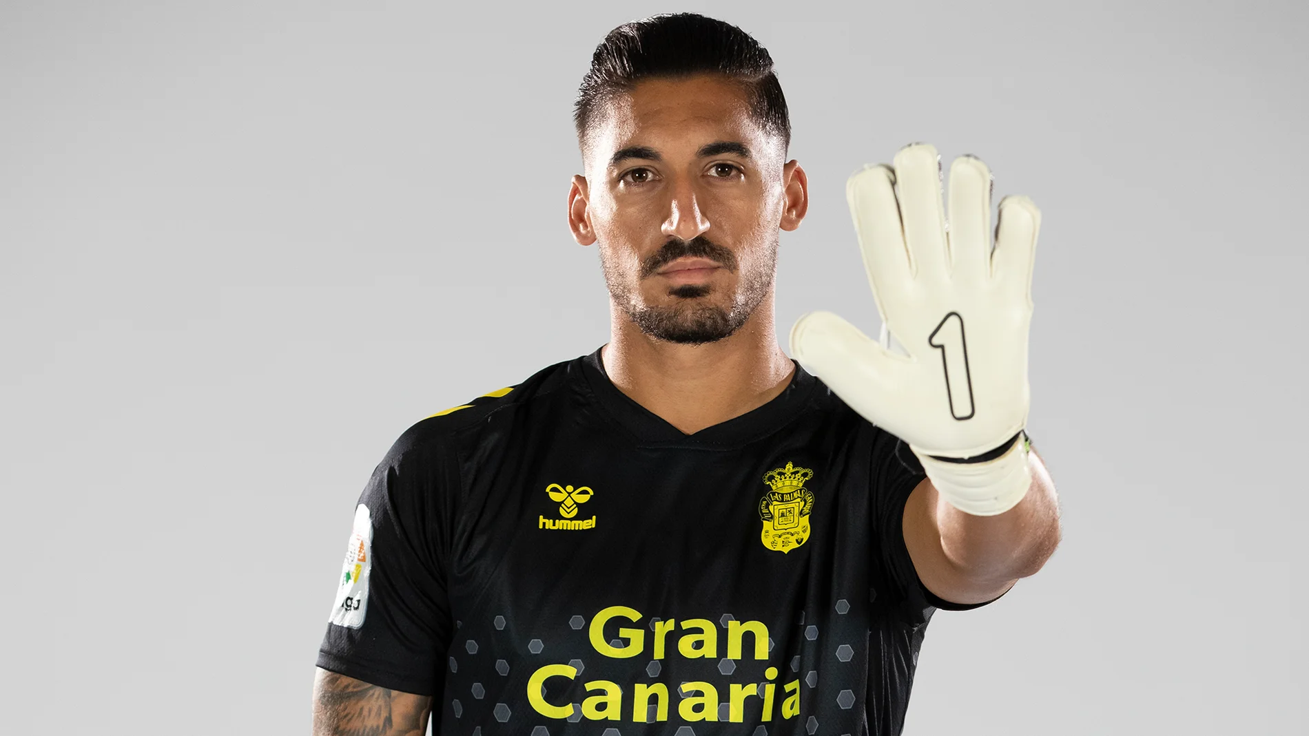 Alvaro Vallés, portero de la Unión Deportiva Las Palmas