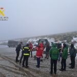 La Guardia Civil no ceja en su empeño de encontrar al montañero desaparecido hace más de diez meses en la Sierra de Béjar (Salamanca)