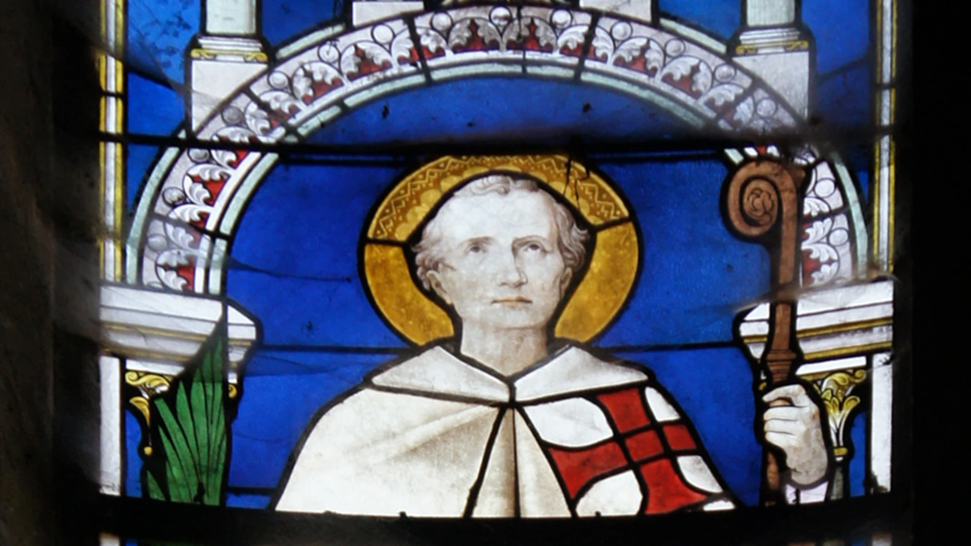 San Ernesto de Zwiefalten en la Iglesia de Saint-Pierre y Saint-Paul