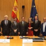 Juan Carlos Gil, Emili Esteve, Cristóbal Belda, Eduardo Pastor, Matilde Sánchez, Bernd Grabner y Tomás Castillo