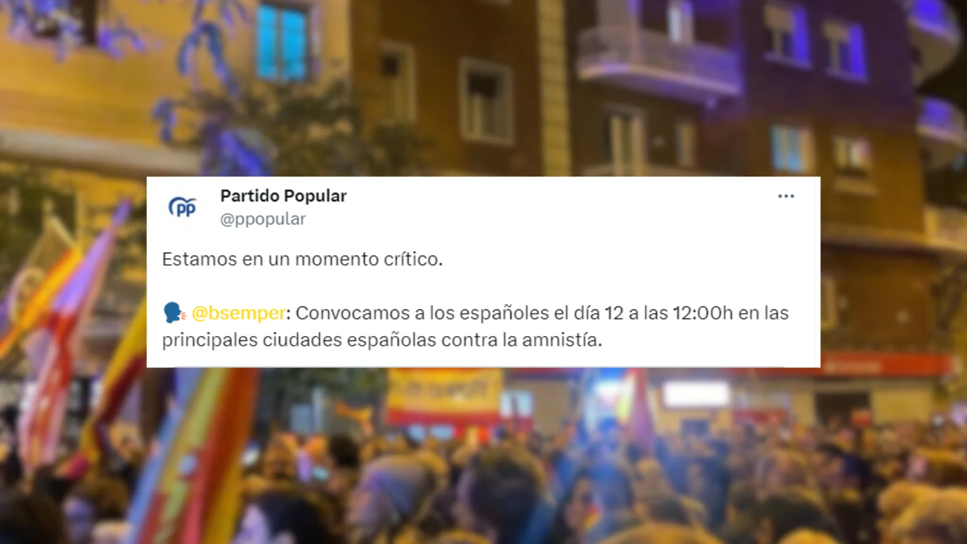 Las reacciones a las cargas policiales en la concentración en Ferraz contra la amnistía