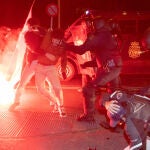 Nueva manifestación en Ferraz contra la negociación de PSOE y JUNTS