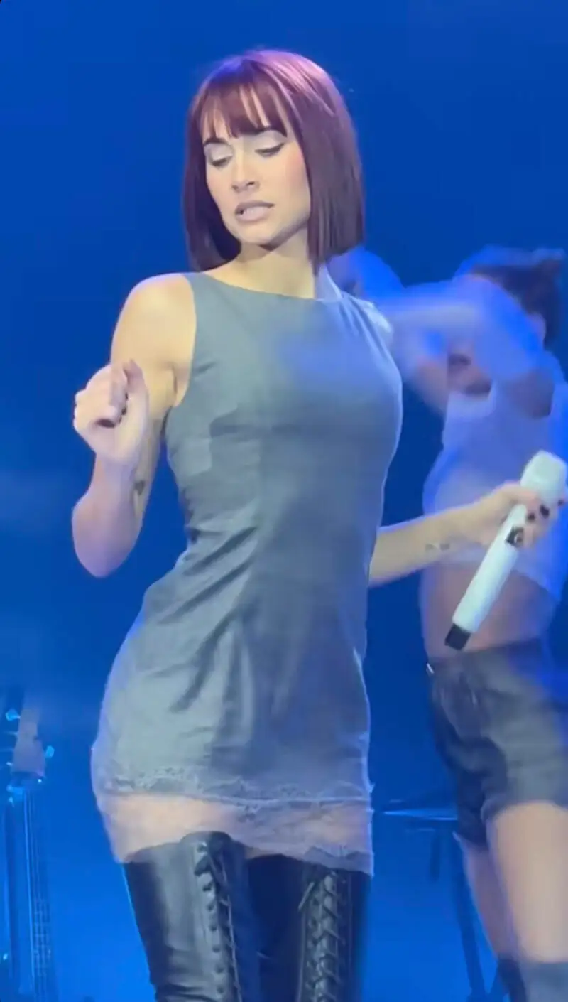 Aitana en su concierto en el WiZink.