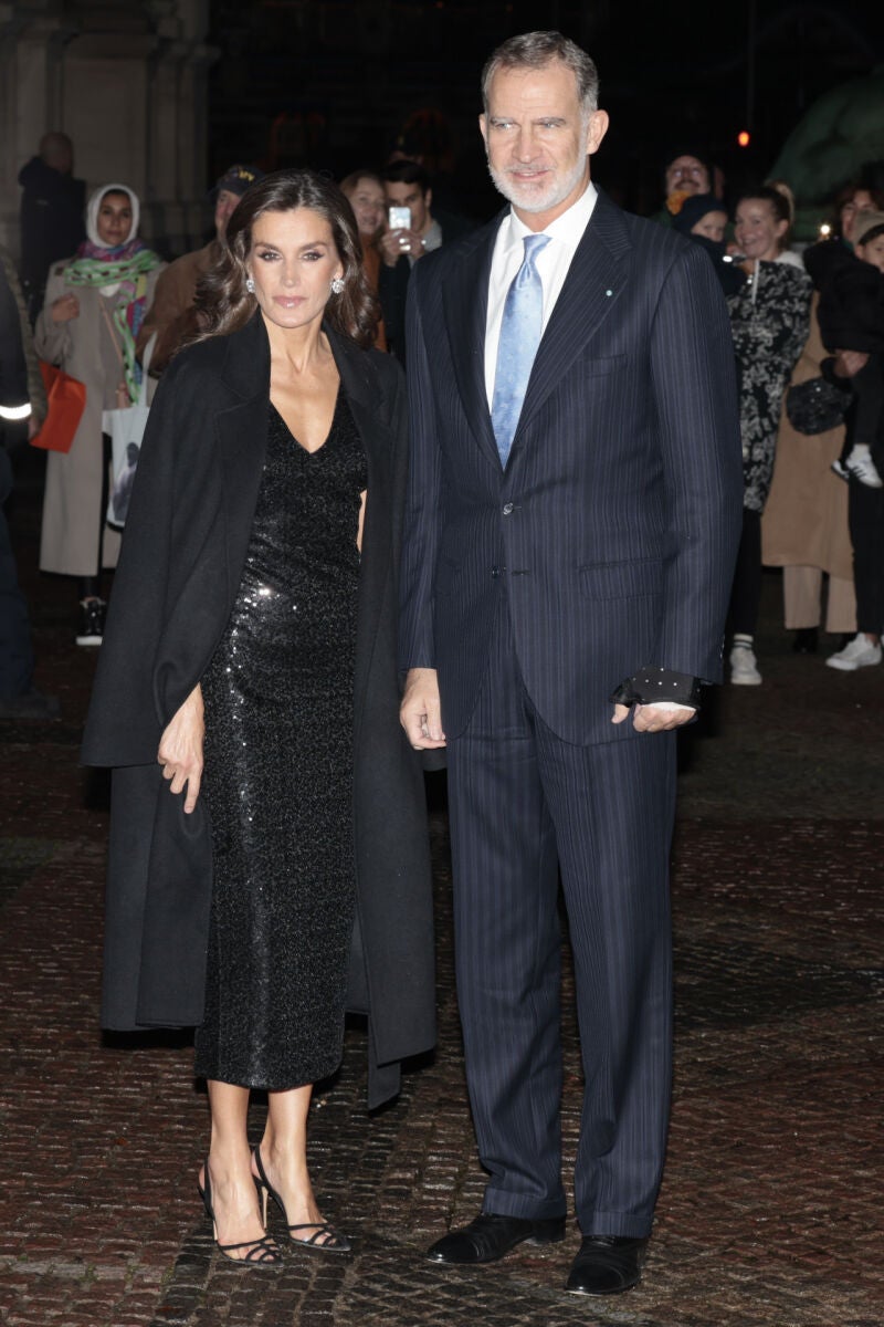 La Reina Letizia deslumbrante en Dinamarca.