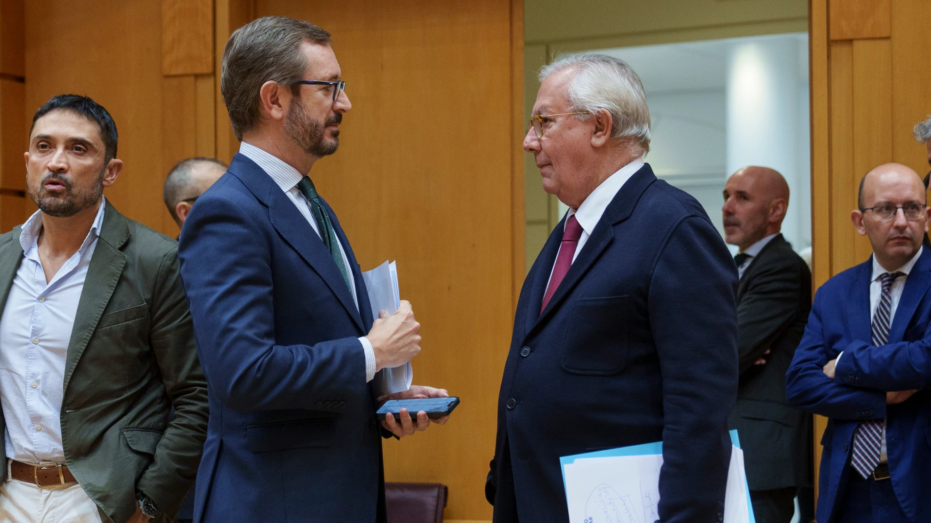 Javier Maroto en el pleno del Senado.