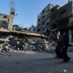 Israeli air strikes in the northern Gaza Strip