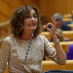 Maria Jesus Montero en el Pleno del Senado. David Jar