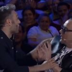 Dani Martínez y Risto Mejide en el programa de Got Talent tan polémico con el Real Madrid