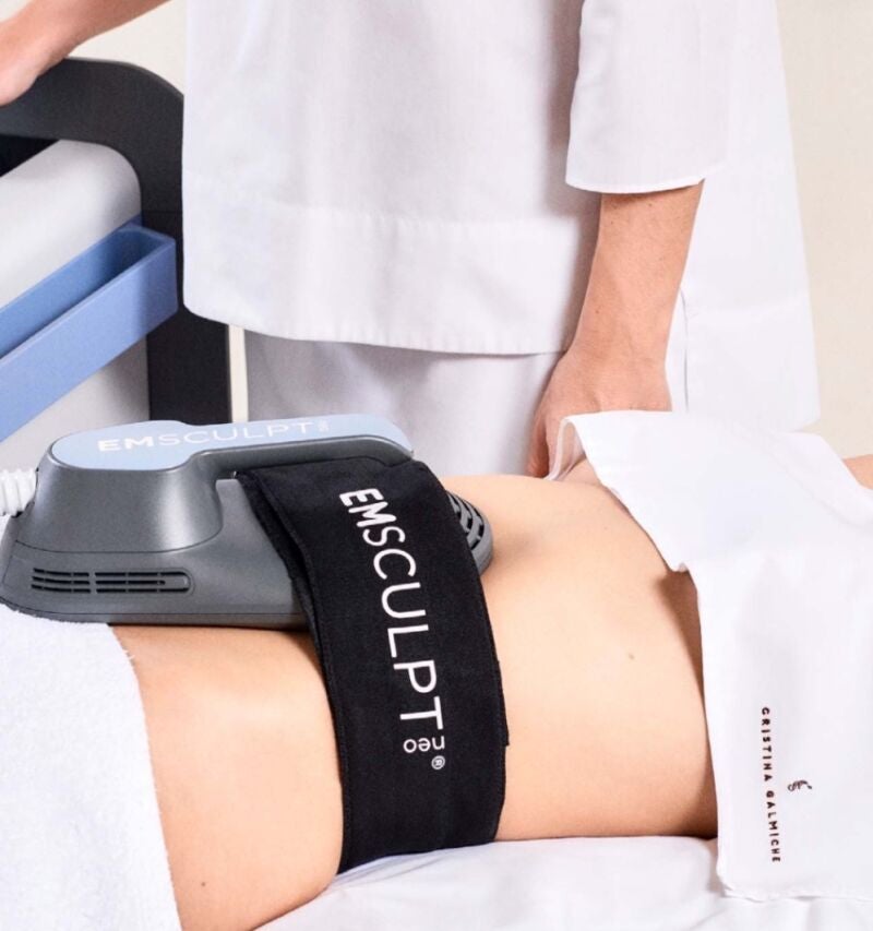Tecnología Emsculpt Neo de remodelación corpora
