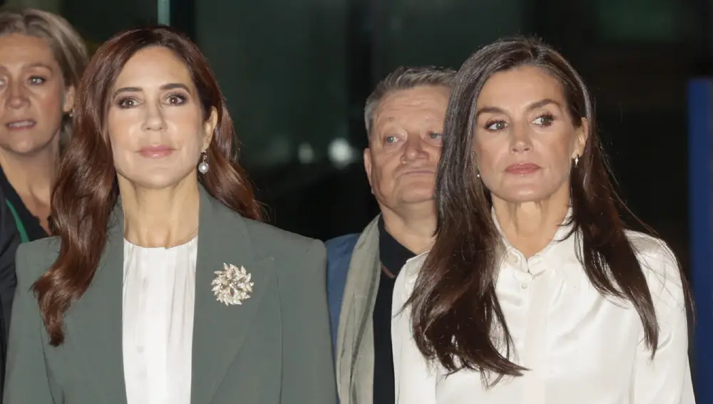 Mary de Dinamarca y la Reina Letizia