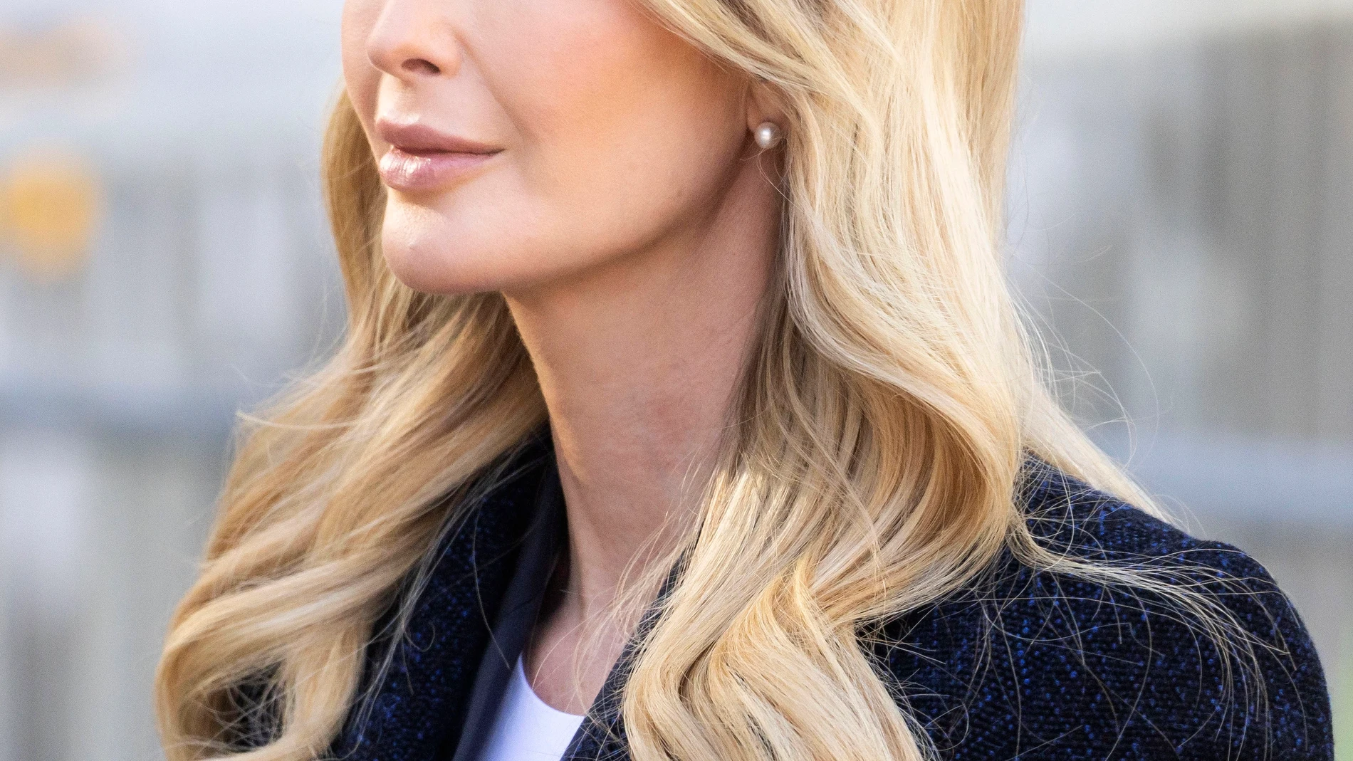 New York (United States), 08/11/2023.- Ivanka Trump, daughter of former US President Donald J. Trump, arrives to give testimony as a witness in the ongoing civil fraud trial being litigated at New York State Supreme Court in New York, New York, USA, 08 November 2023. Trump, his adult sons and the Trump family business are facing a lawsuit by the State of New York accusing them of inflating the value of assets to get favorable loans from banks. (Nueva York) EFE/EPA/JUSTIN LANE