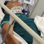 Enzo fue trasladado al hospital