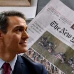 Así ha tratado el New York Times las revueltas por la amnistía en España: “Sánchez había dicho anteriormente que nunca lo haría” 