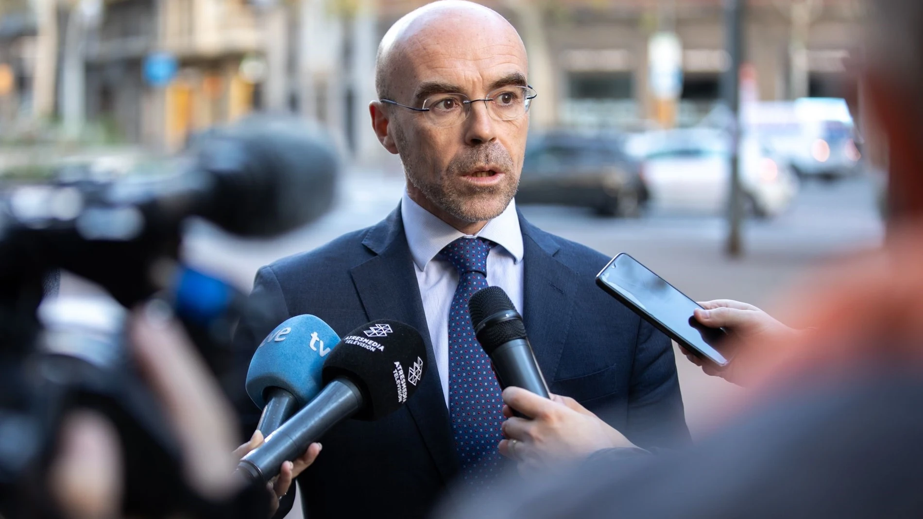 El vicepresidente primero de acción política de Vox y eurodiputado, Jorge Buxadé VOX 10/11/2023