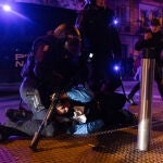 Concentración en Ferraz en contra de la amnistía 