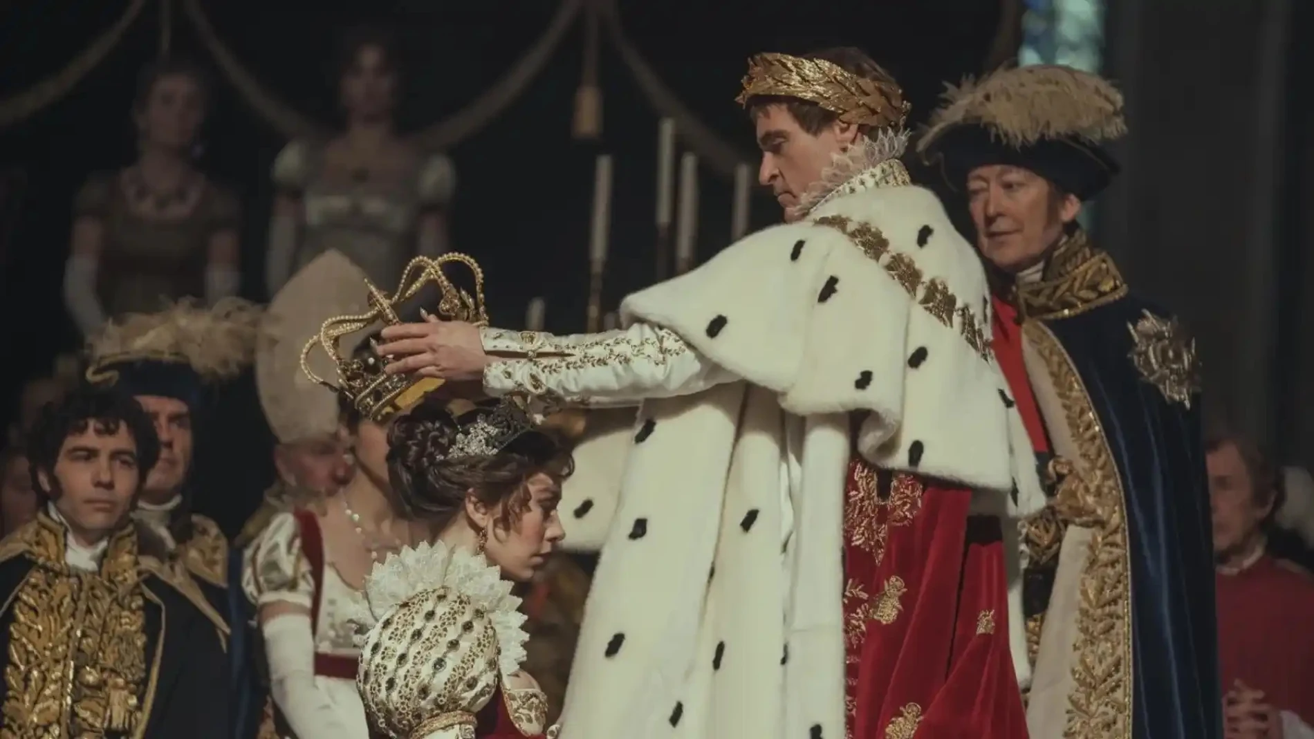 Joaquin Phoenix en la nueva película 'Napoleón'