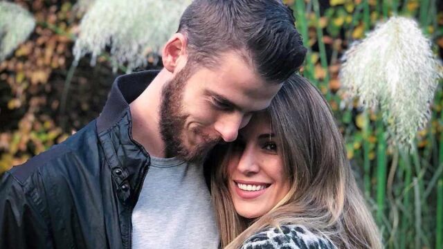 Edurne y David de Gea