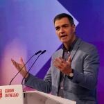 Pedro Sánchez interviene en el Congreso del Partido Socialista Europeo (Málaga)