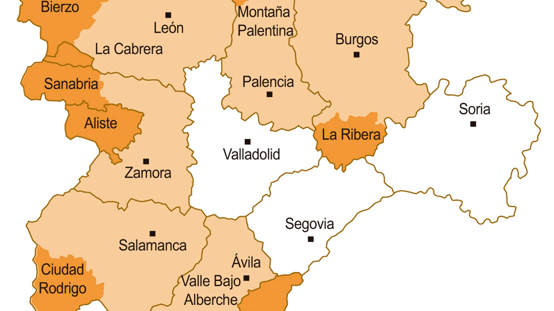 Comarcas de seis provincias como áreas de peligro alto de fuegos forestales