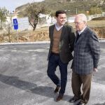José Antonio Torres, junto al presidente de la Diputación de Almería