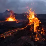 El volcán de Grindavik en Islandia ha entrado en erupción
