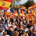 Protesta contra la amnistía en Valencia