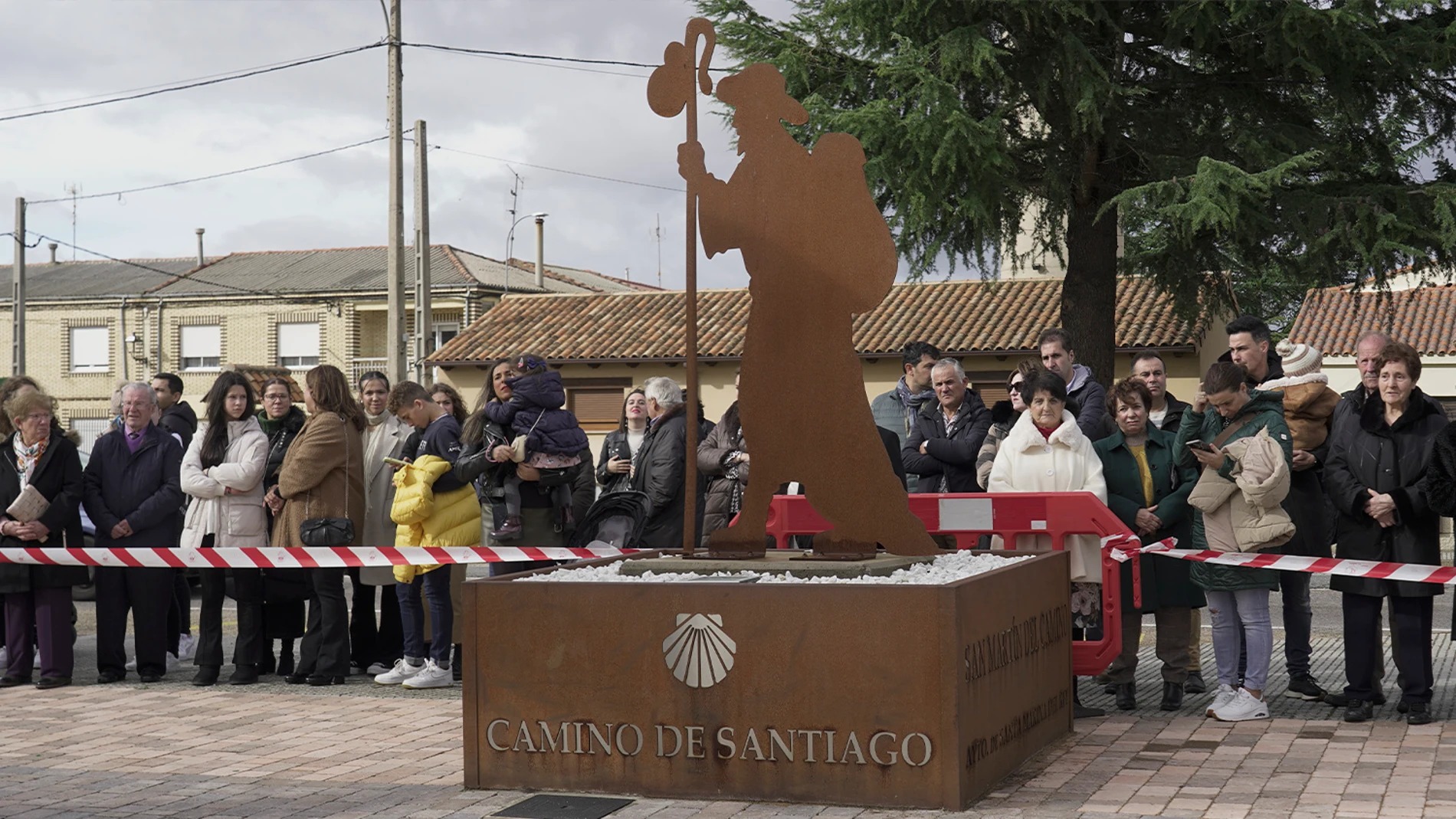 Nuevo Monumento al Peregrino en la localidad leonesa