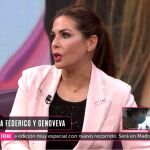 Nuria Roca durante el programa