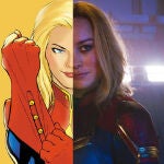 El dibujante David López se ha encargado varias veces de la Capitana Marvel, a la que da vida en el cine Brie Larson