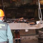 La Guardia Civil destruye más de 1.319 armas en Valladolid