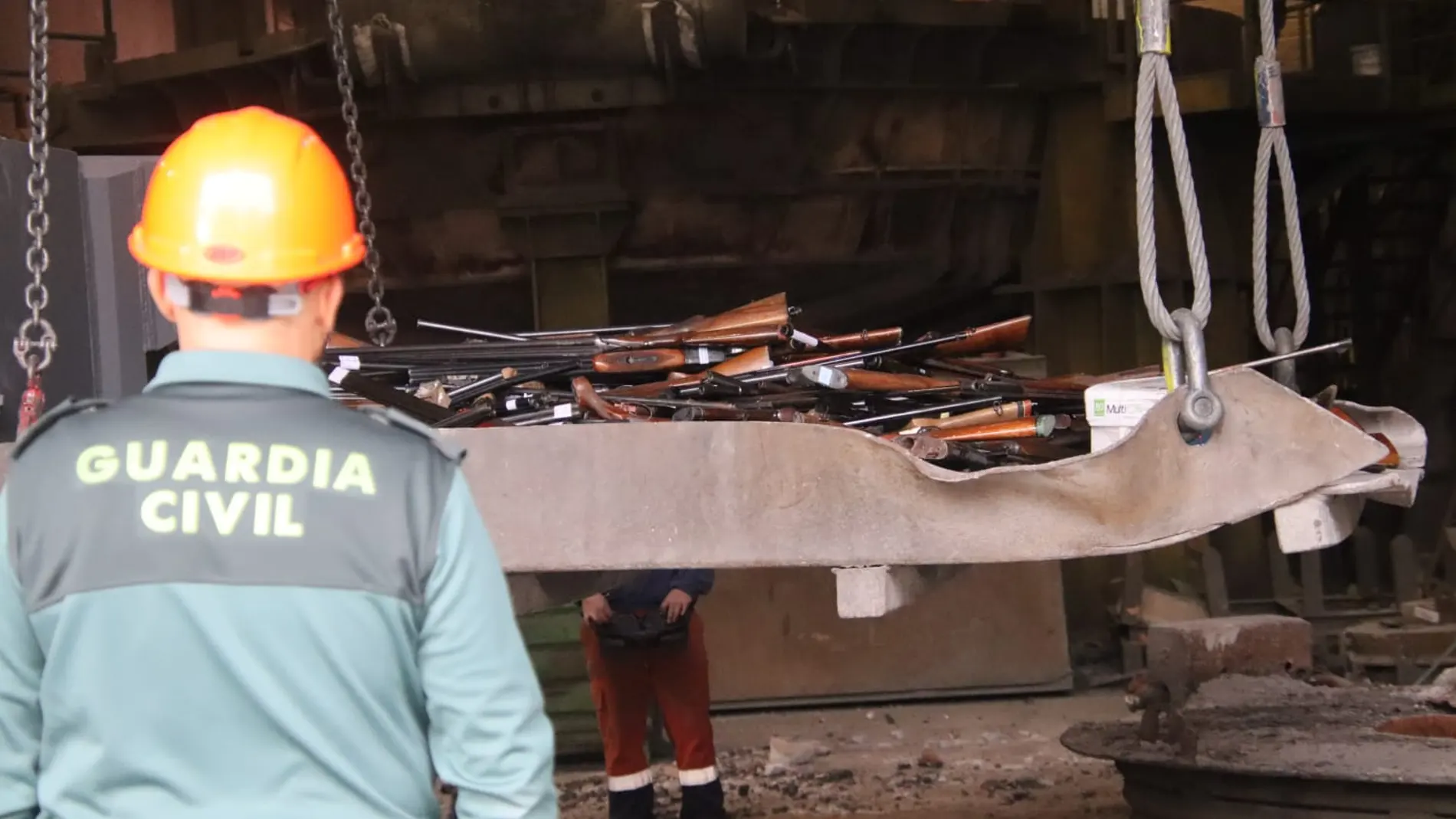 La Guardia Civil destruye más de 1.319 armas en Valladolid