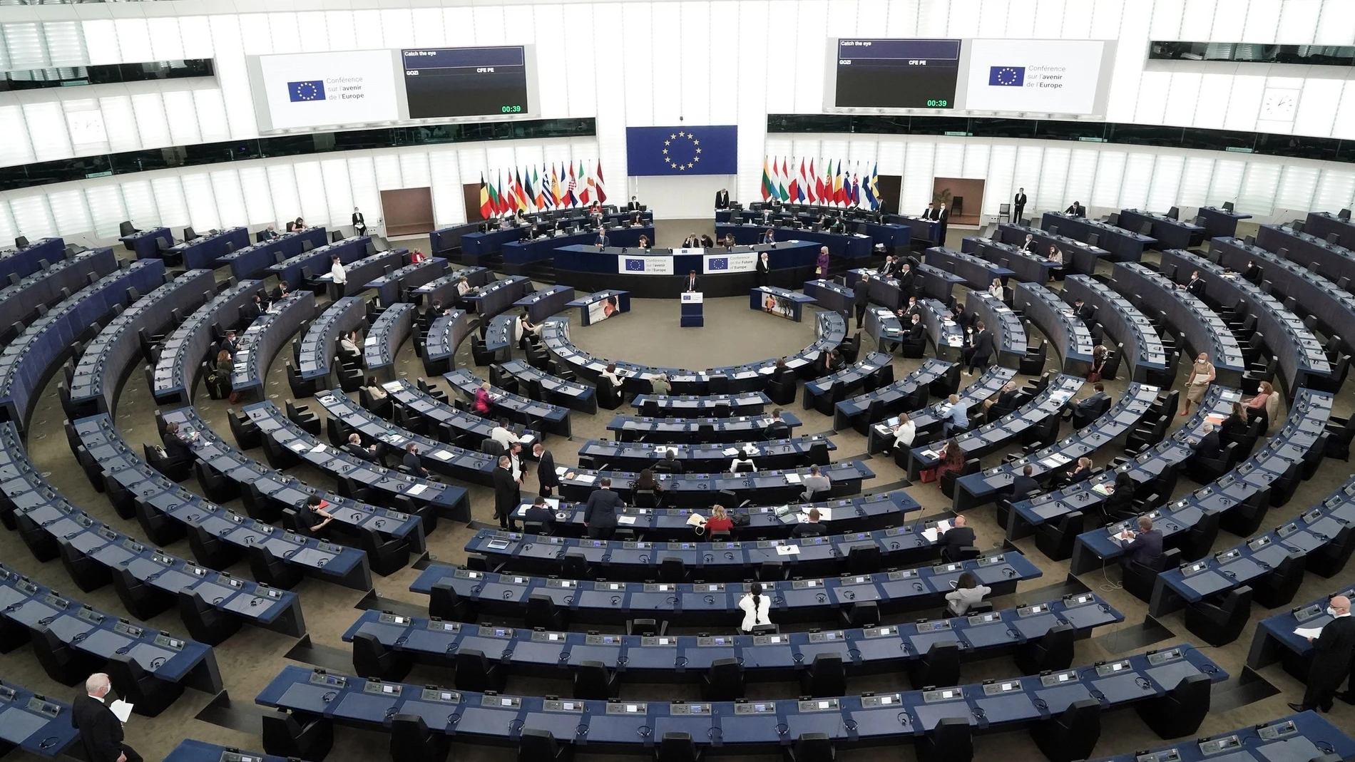 Pleno del Parlamento Europeo
