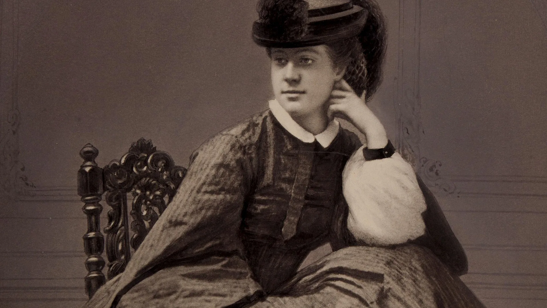 Alexine Tinne, fotografiada por Robert Jefferson Bingham