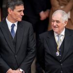 Pedro Sánchez y Cándido Conde-Pumpido