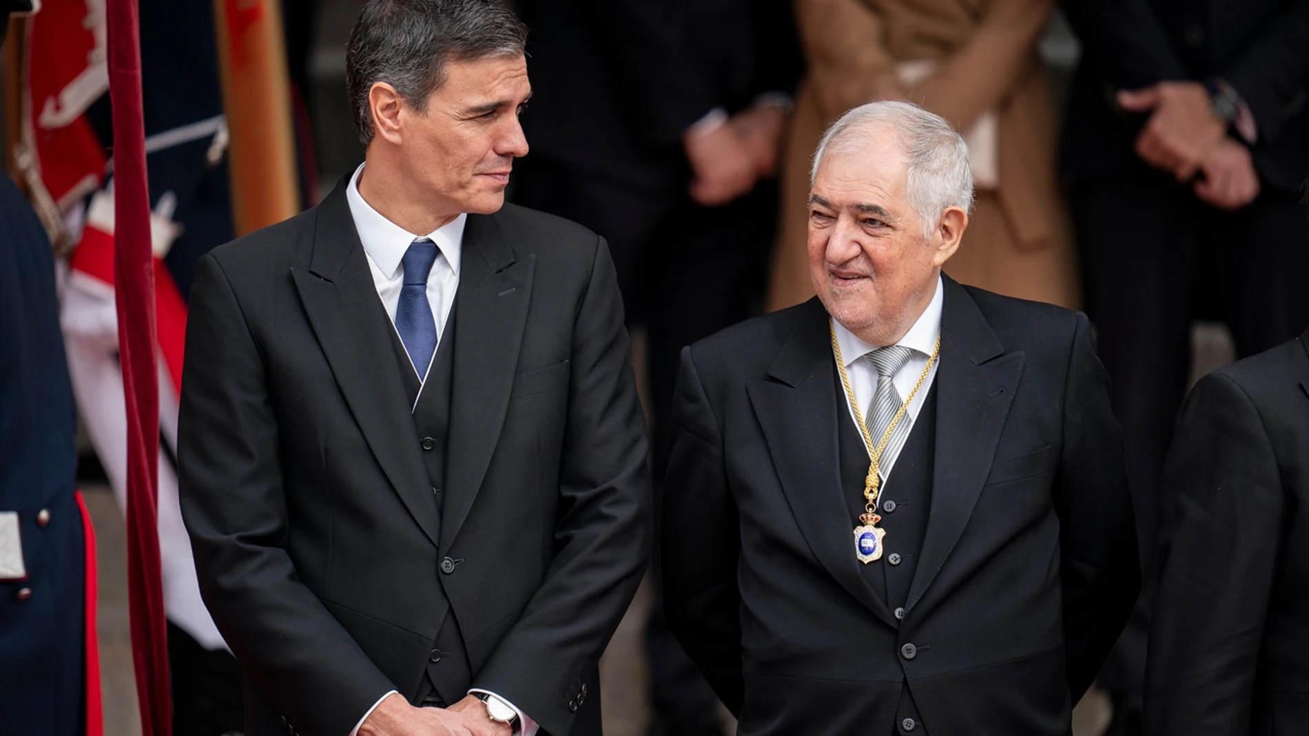 Pedro Sánchez y Cándido Conde-Pumpido