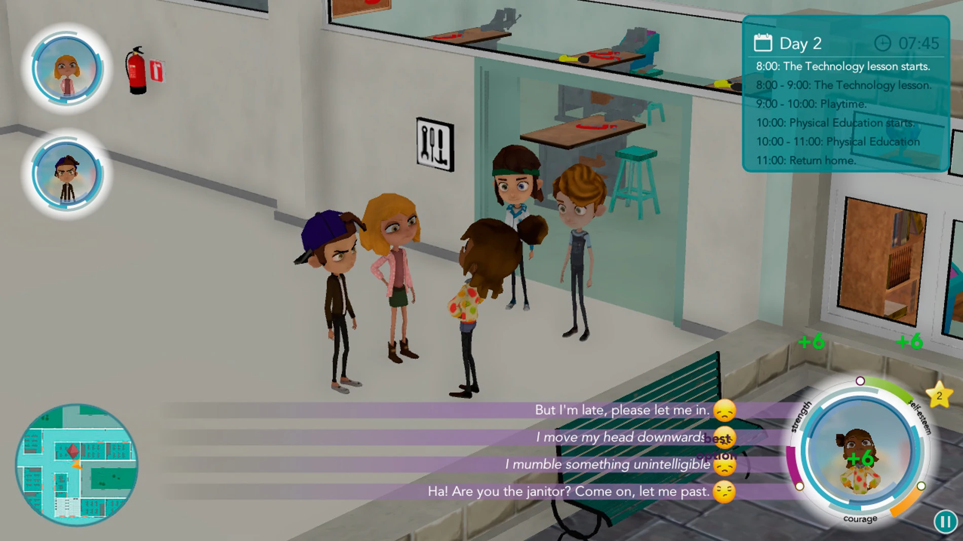 Videojuego para evitar el acoso escolar